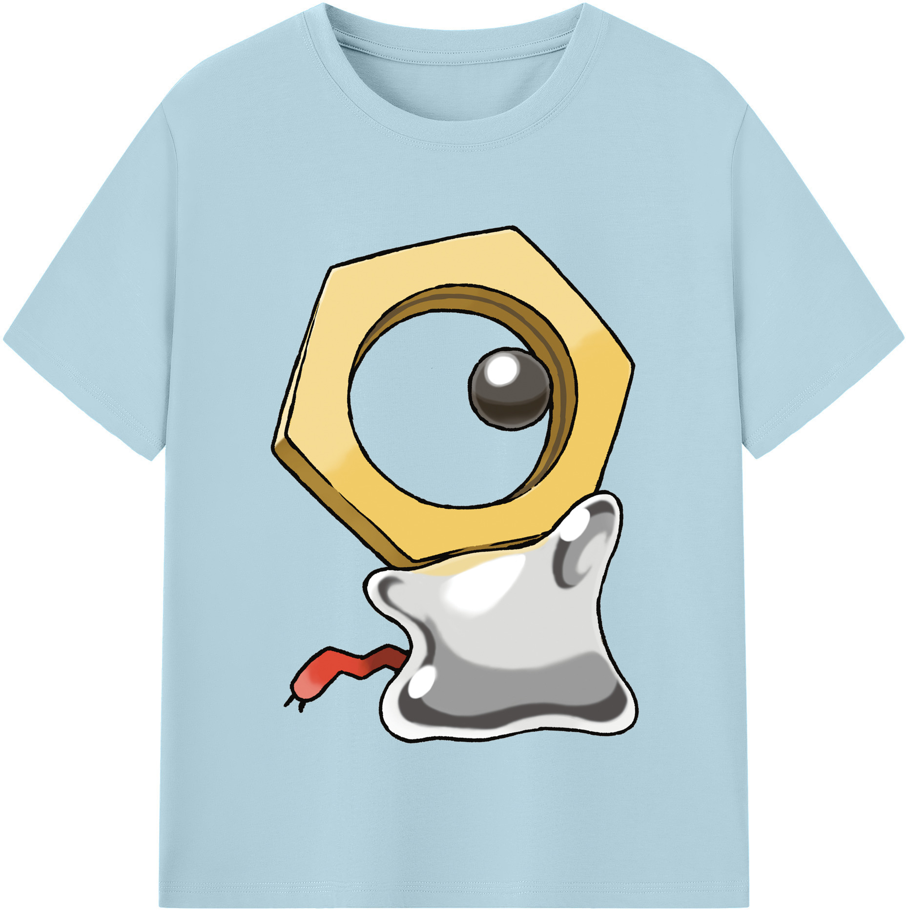 （画像用） ポケットモンスター Pokémon 綿100％半袖Tシャツ（フロントプリント）